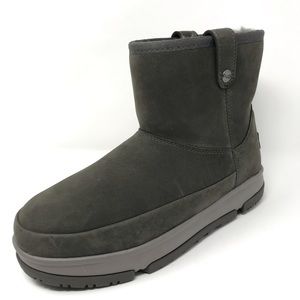 UGG Weather Mini Nubuck Classic Shearling Short Boots